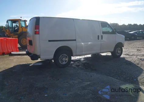 2019 Chevrolet Express 2500 Work Van from USA, damaged, VIN 1GCWGAFP8K1187680